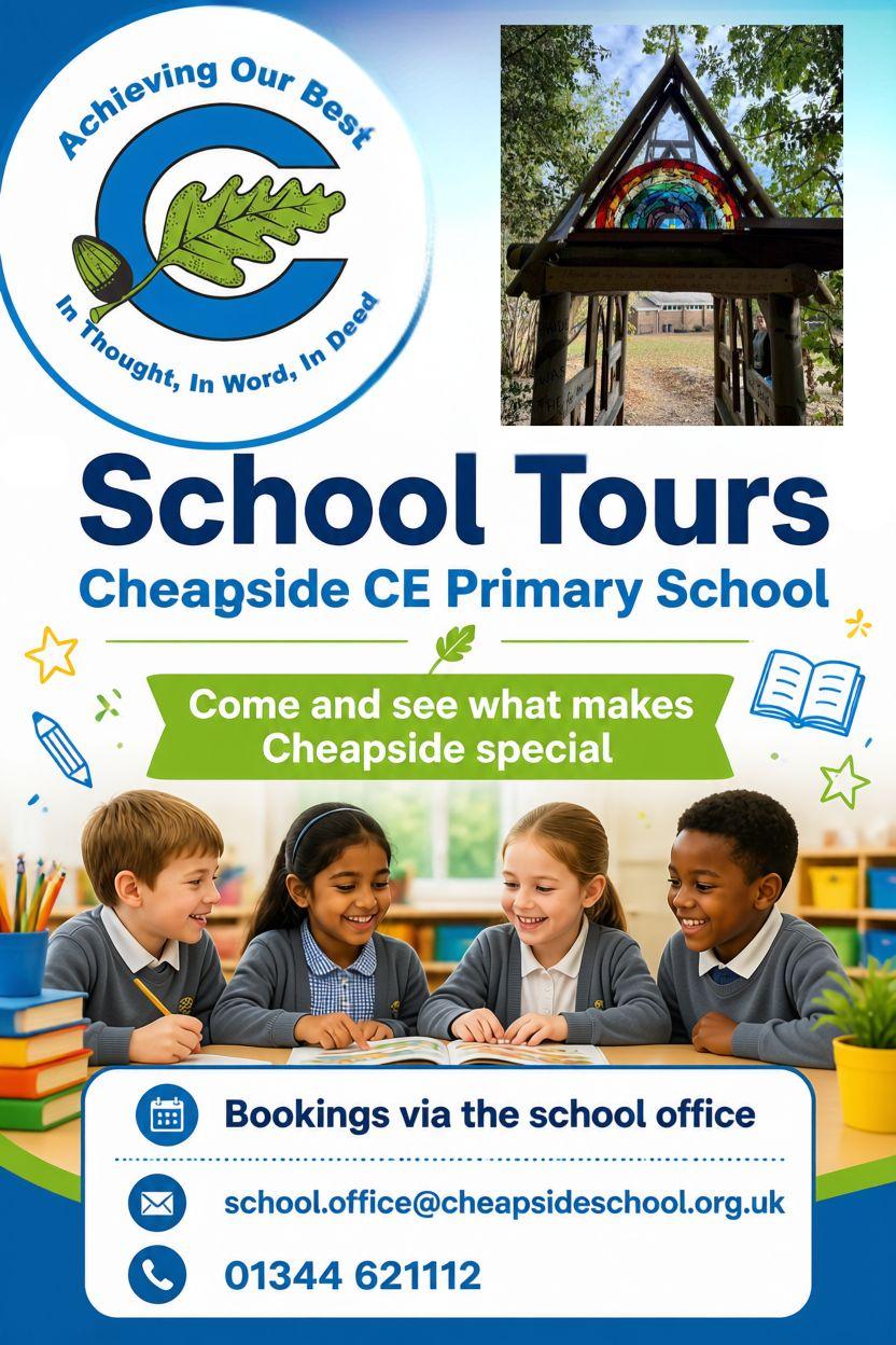 School tours poster 2026