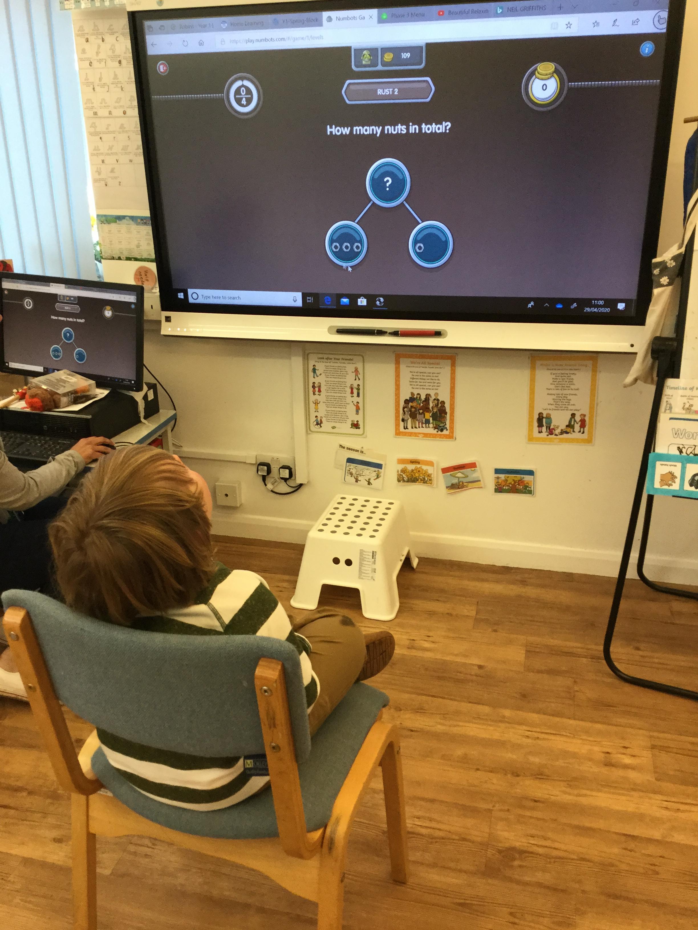 Keep working through Numbots!